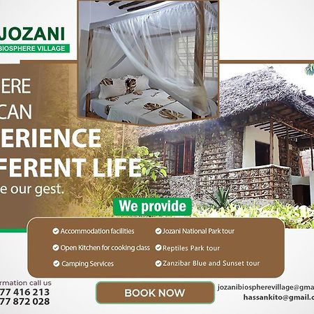 Jozani Biosphere Village Dış mekan fotoğraf